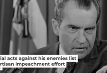 President Richard Nixon used the government as a weapon against his perceived enemies. Wally McNamee/Corbis Historical